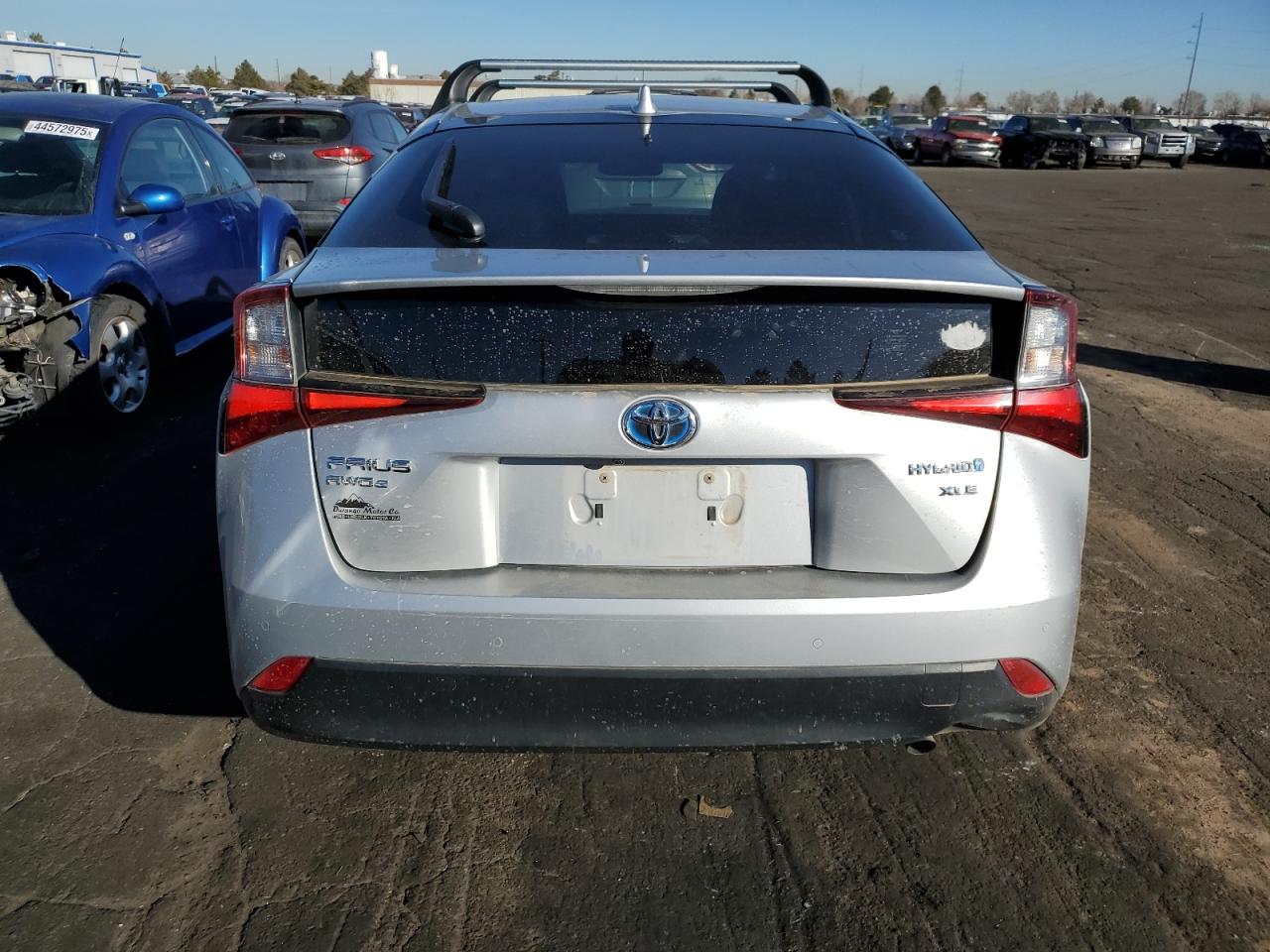 2022 TOYOTA PRIUS LE VIN:JTDL9MFU6N3037483