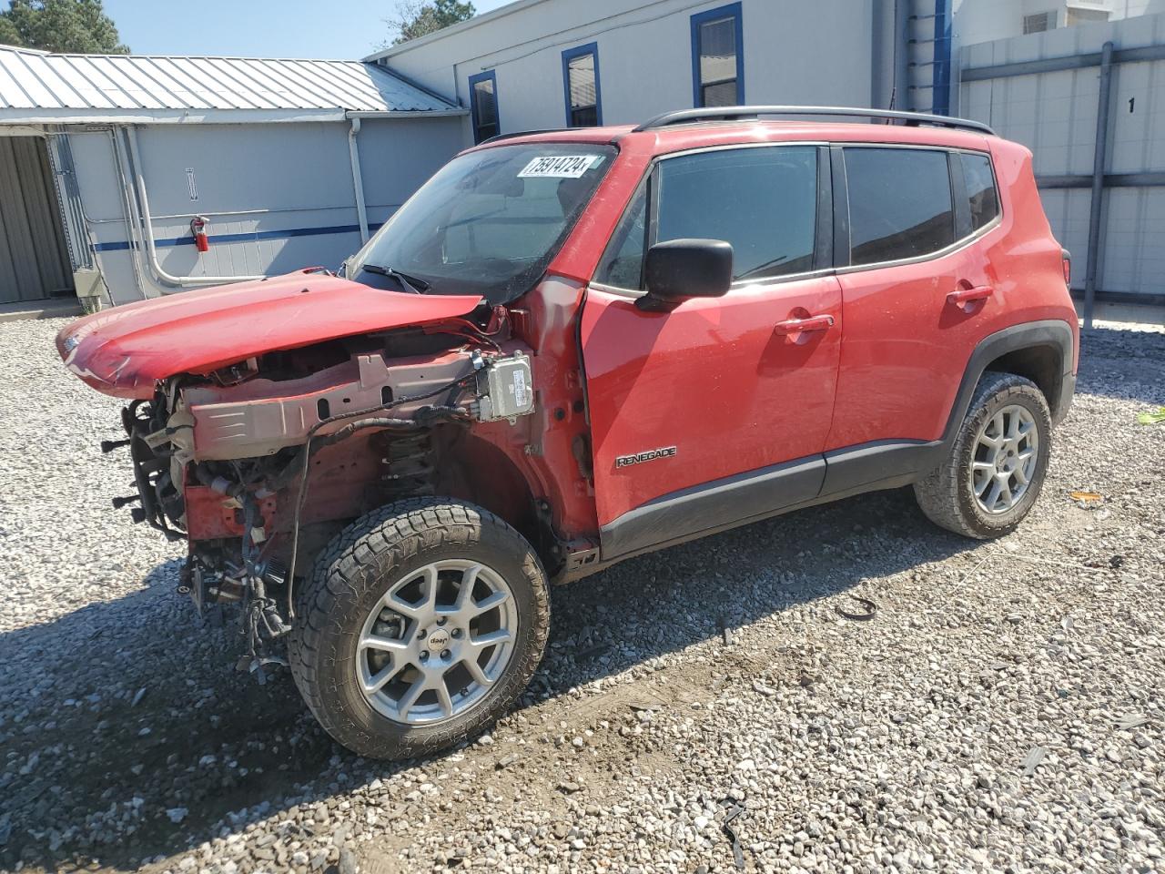 2022 JEEP RENEGADE LATITUDE VIN:ZACNJDB18NPN54501