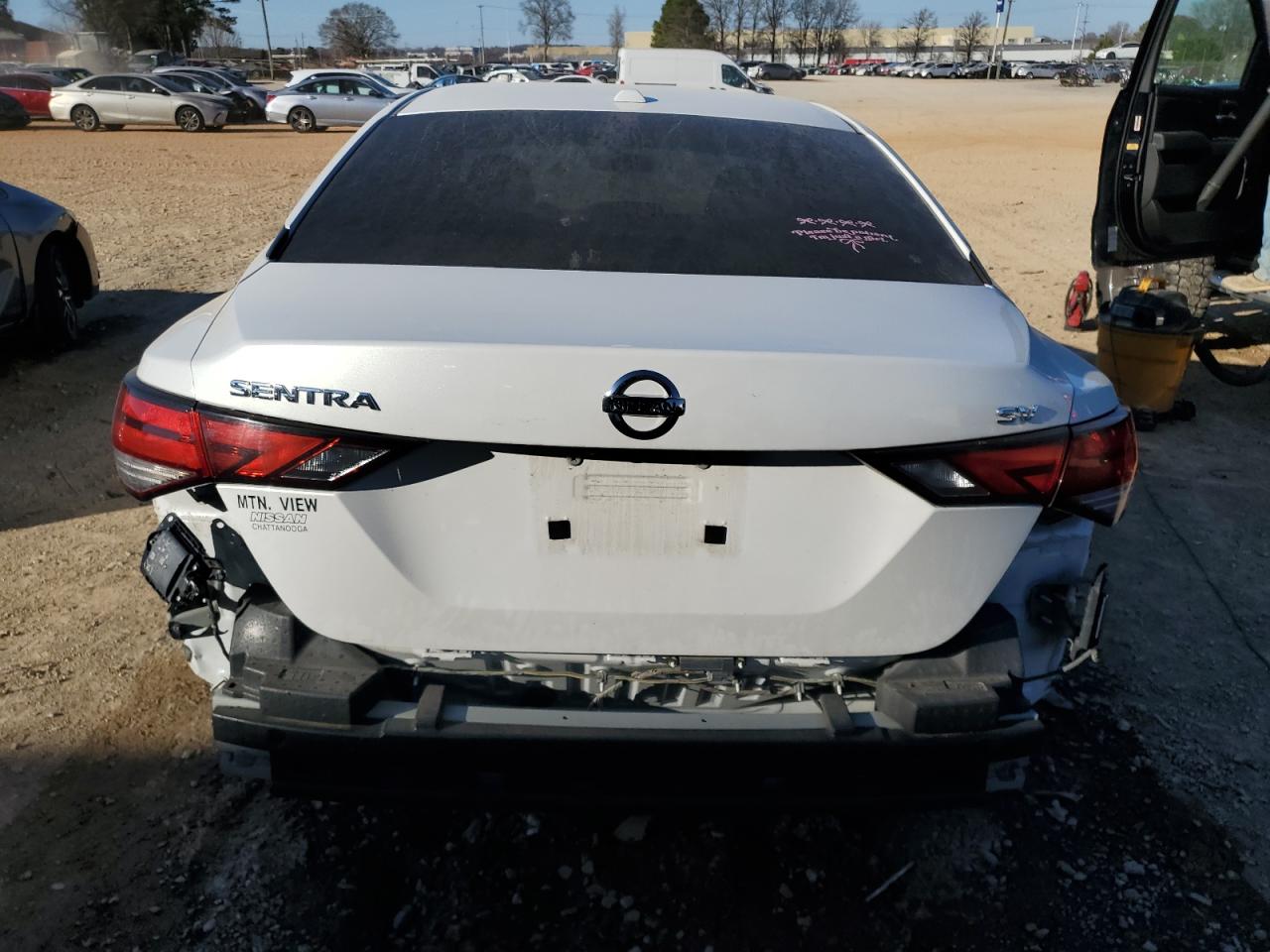 2022 NISSAN SENTRA SV VIN:3N1AB8CV7NY215959
