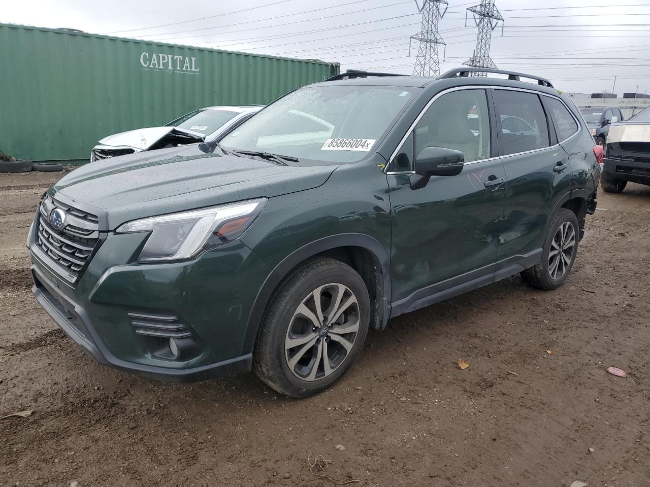 2022 SUBARU FORESTER LIMITED VIN:JF2SKAPC8NH523902