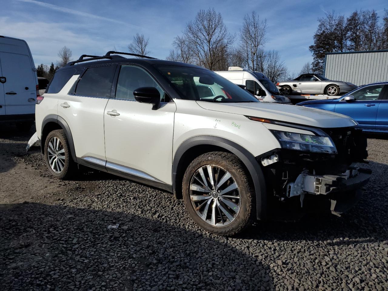 2022 NISSAN PATHFINDER PLATINUM VIN:5N1DR3DJ3NC258025