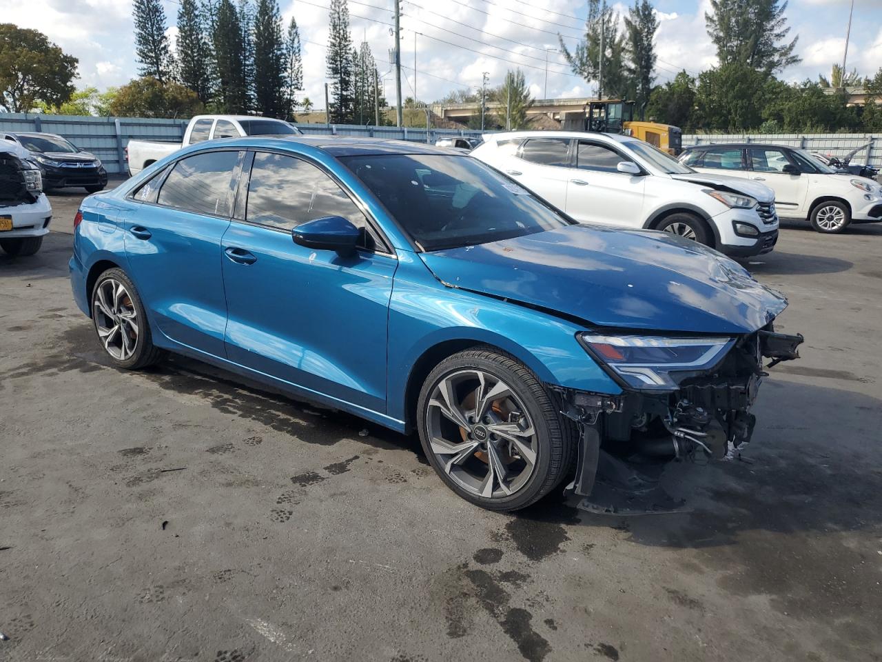 2022 AUDI A3 PREMIUM PLUS VIN:WAUHUDGY2NA077896