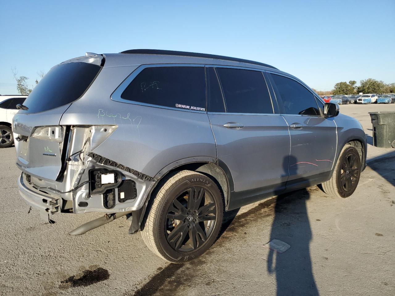 2022 HONDA PILOT SE VIN:5FNYF5H2XNB034895