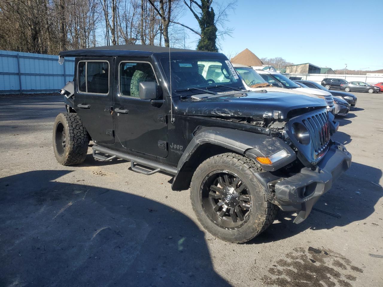 2022 JEEP WRANGLER UNLIMITED SPORT VIN:1C4HJXDG6NW144897