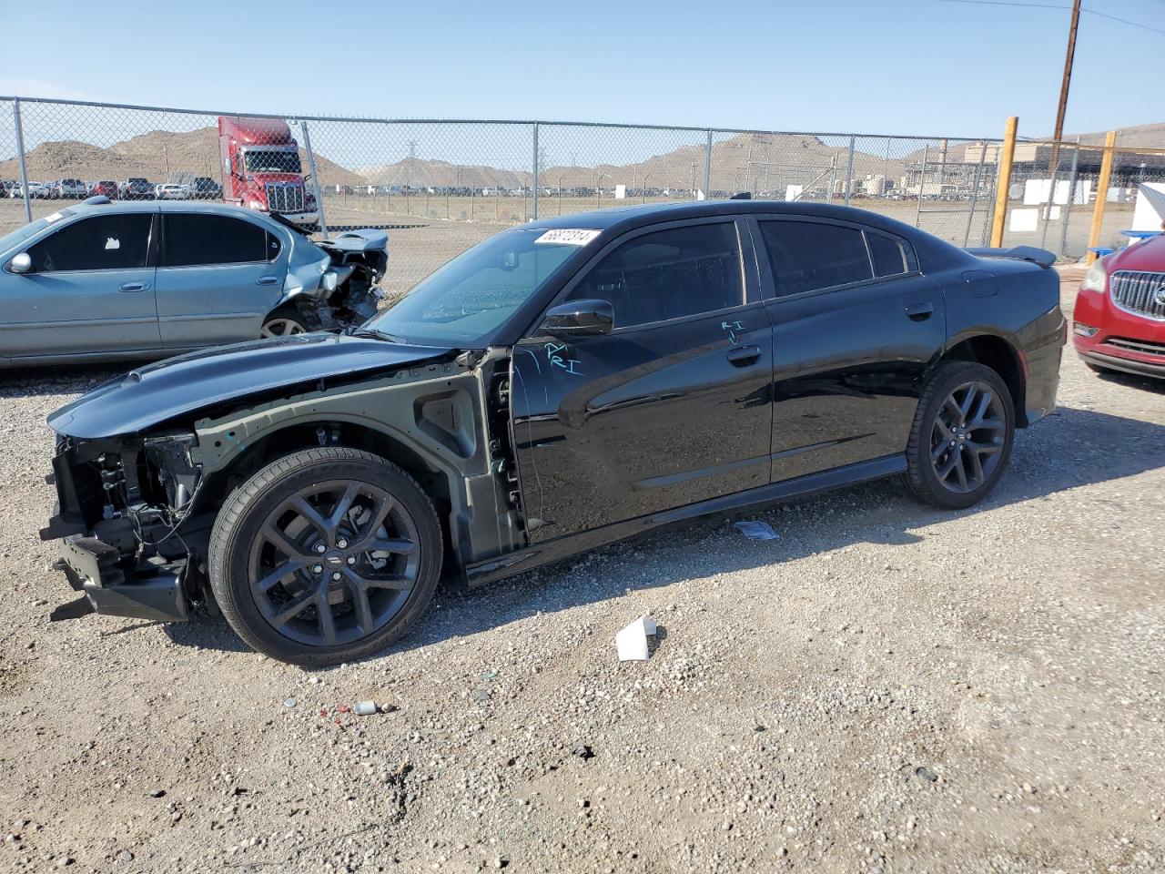 2023 DODGE CHARGER R/T VIN:2C3CDXCT3PH656221