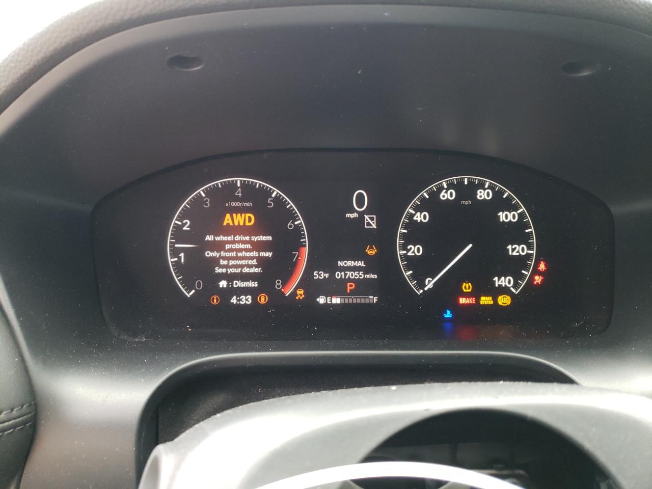 2023 HONDA HR-V LX VIN:3CZRZ2H39PM734709