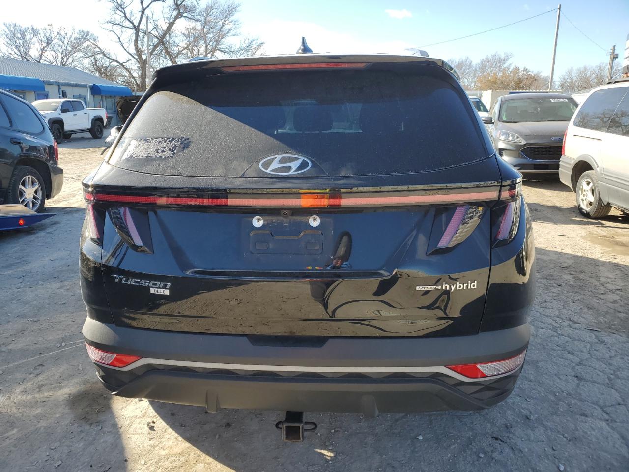 2022 HYUNDAI TUCSON BLUE VIN:KM8JBCA19NU020055