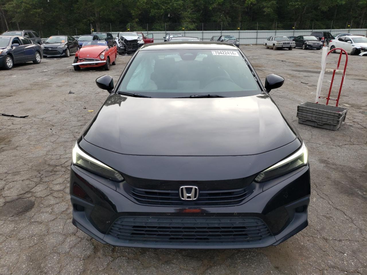 2022 HONDA CIVIC SPORT VIN:2HGFE2F57NH547720