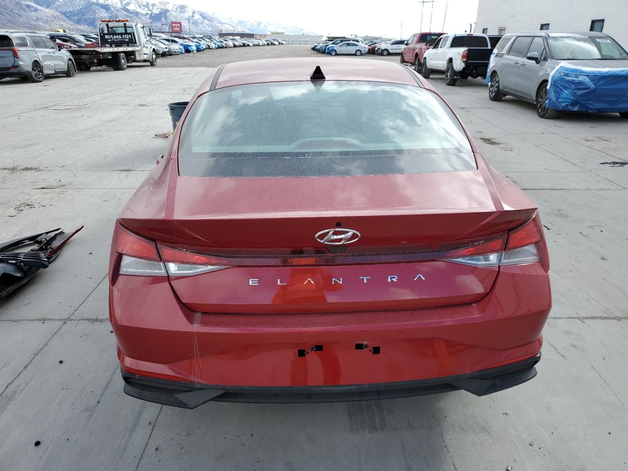 2022 HYUNDAI ELANTRA SE VIN:KMHLL4AG5NU349383