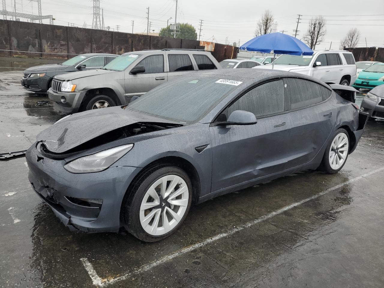 2022 TESLA MODEL 3  VIN:5YJ3E1EA7NF209251