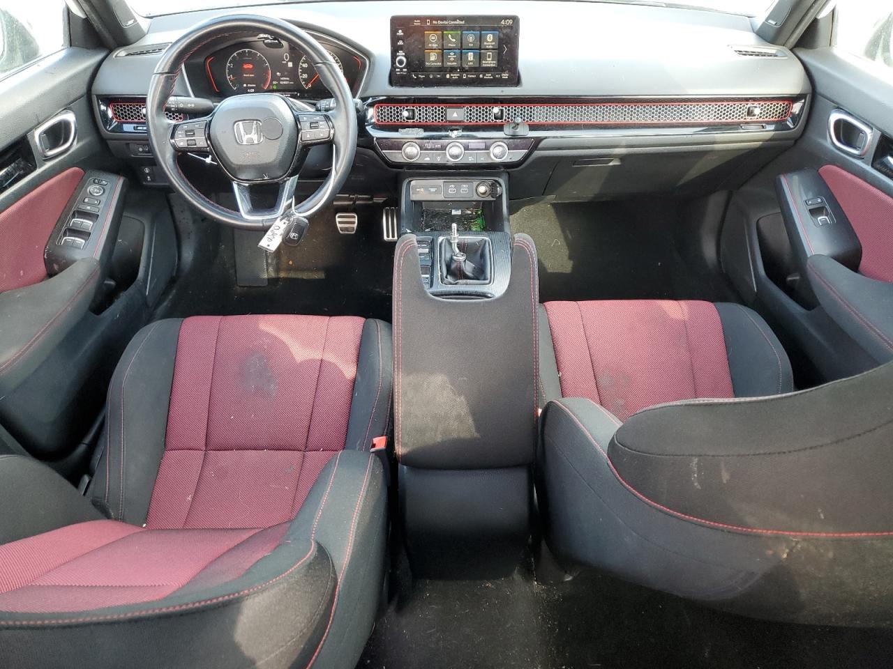 2022 HONDA CIVIC SI VIN:2HGFE1E55NH474651