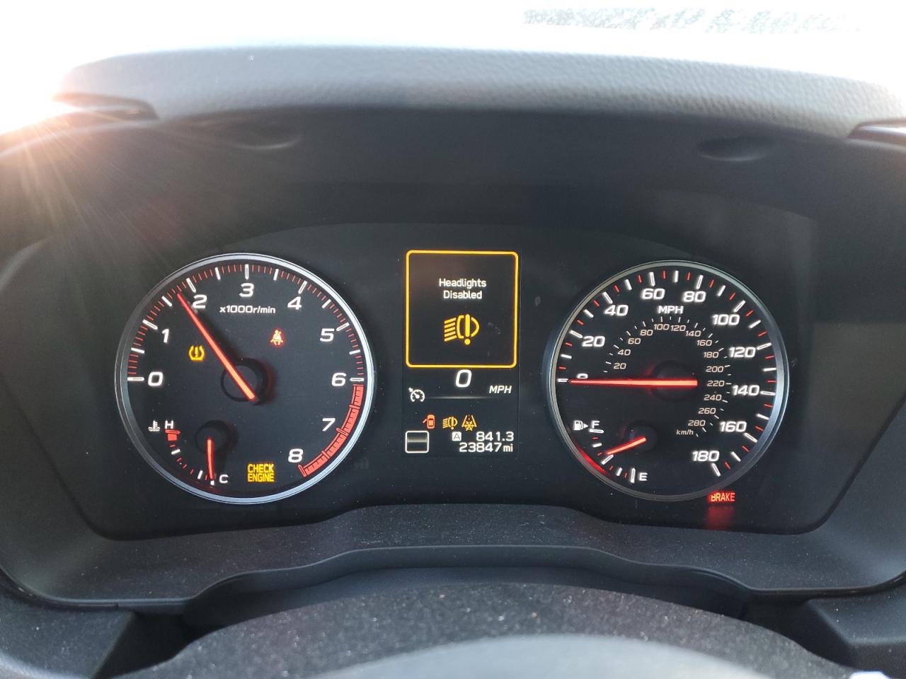 2023 SUBARU WRX PREMIUM VIN:JF1VBAF64P9808879