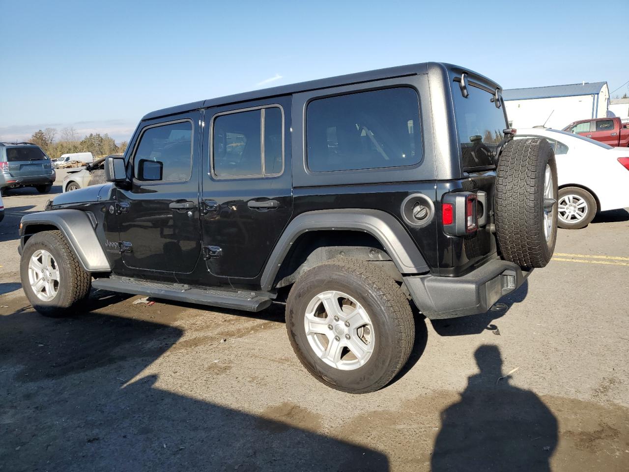2022 JEEP WRANGLER UNLIMITED SPORT VIN:1C4HJXDN2NW132521
