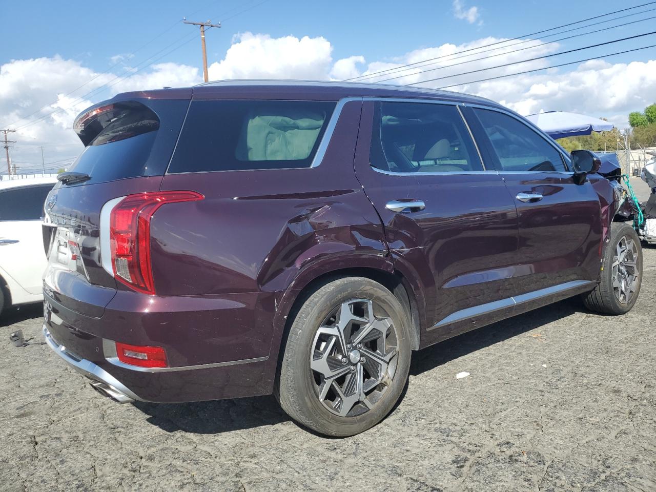 2022 HYUNDAI PALISADE CALLIGRAPHY VIN:KM8R74HE1NU439195
