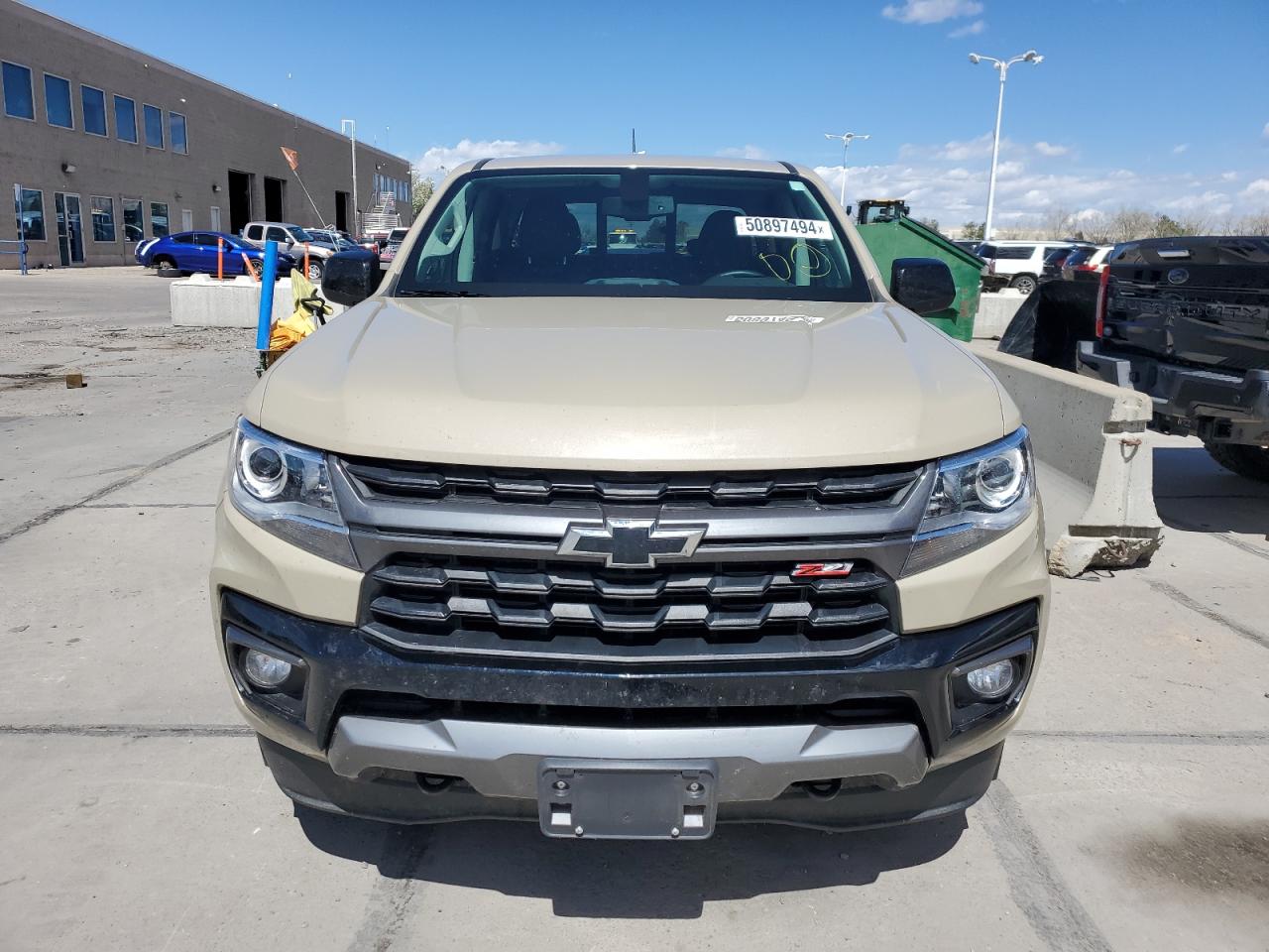 2022 CHEVROLET COLORADO Z71 VIN:1GCGTDEN3N1332128