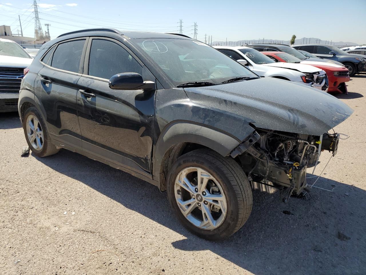 2022 HYUNDAI KONA SEL VIN:KM8K32AB7NU818901
