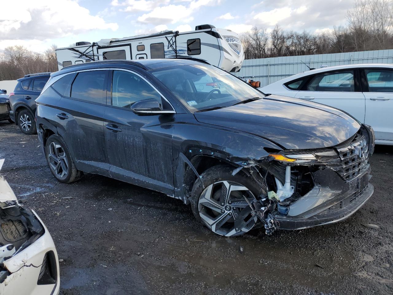 2022 HYUNDAI TUCSON LIMITED VIN:5NMJECAE1NH147873