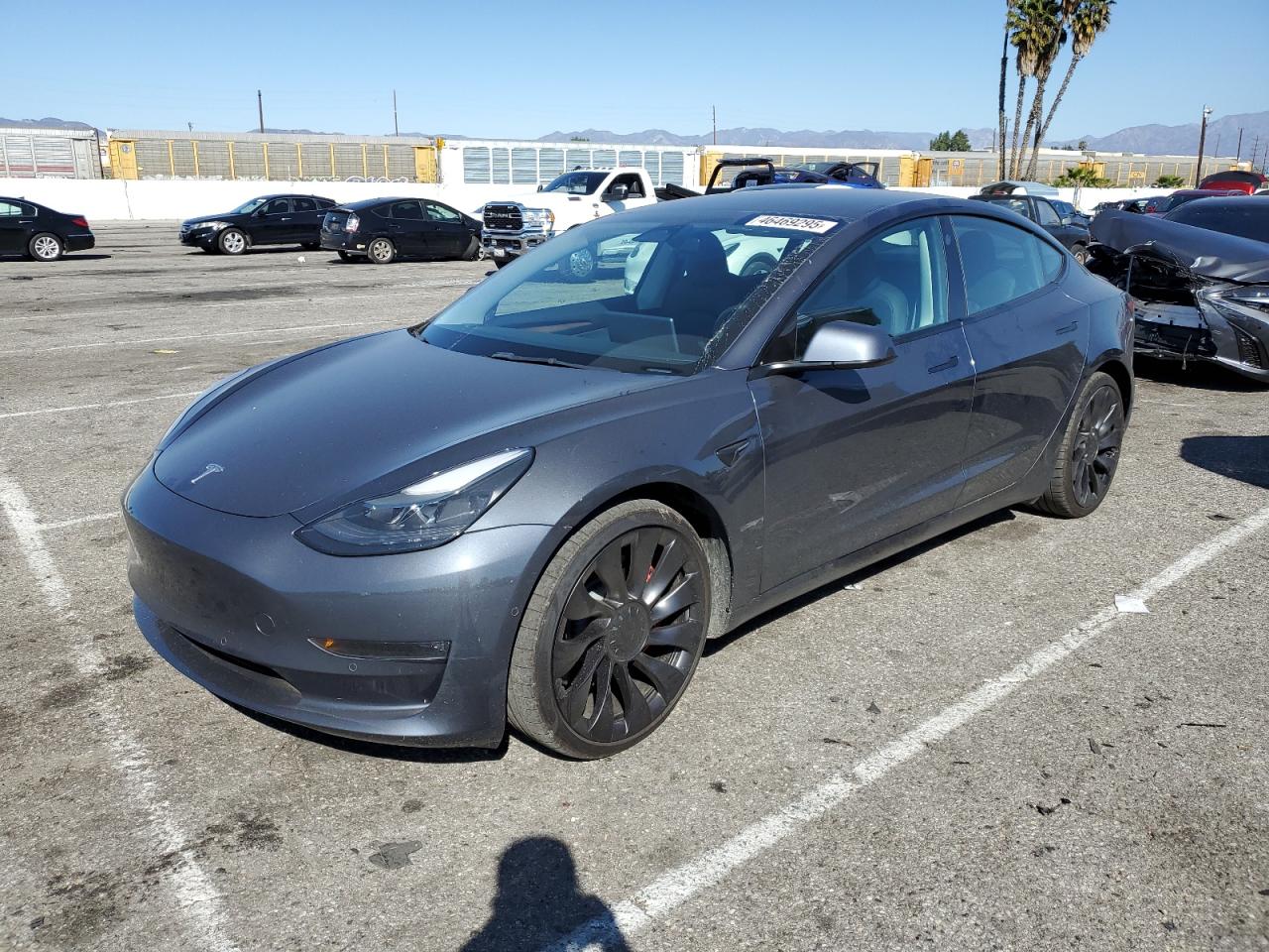 2022 TESLA MODEL 3  VIN:5YJ3E1EC6NF231565