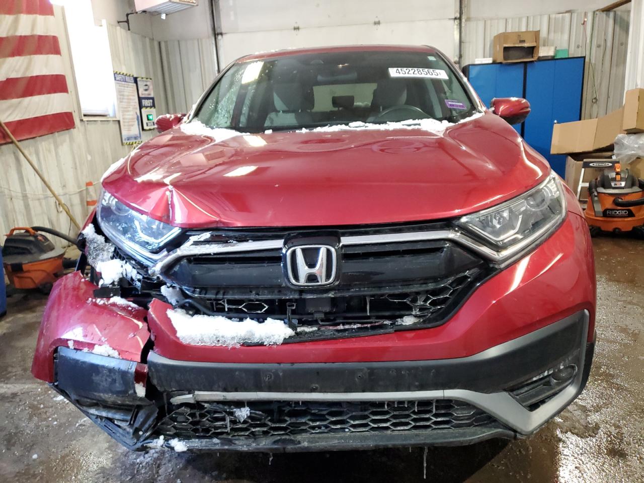 2022 HONDA CR-V EX VIN:5J6RW2H5XNA016574