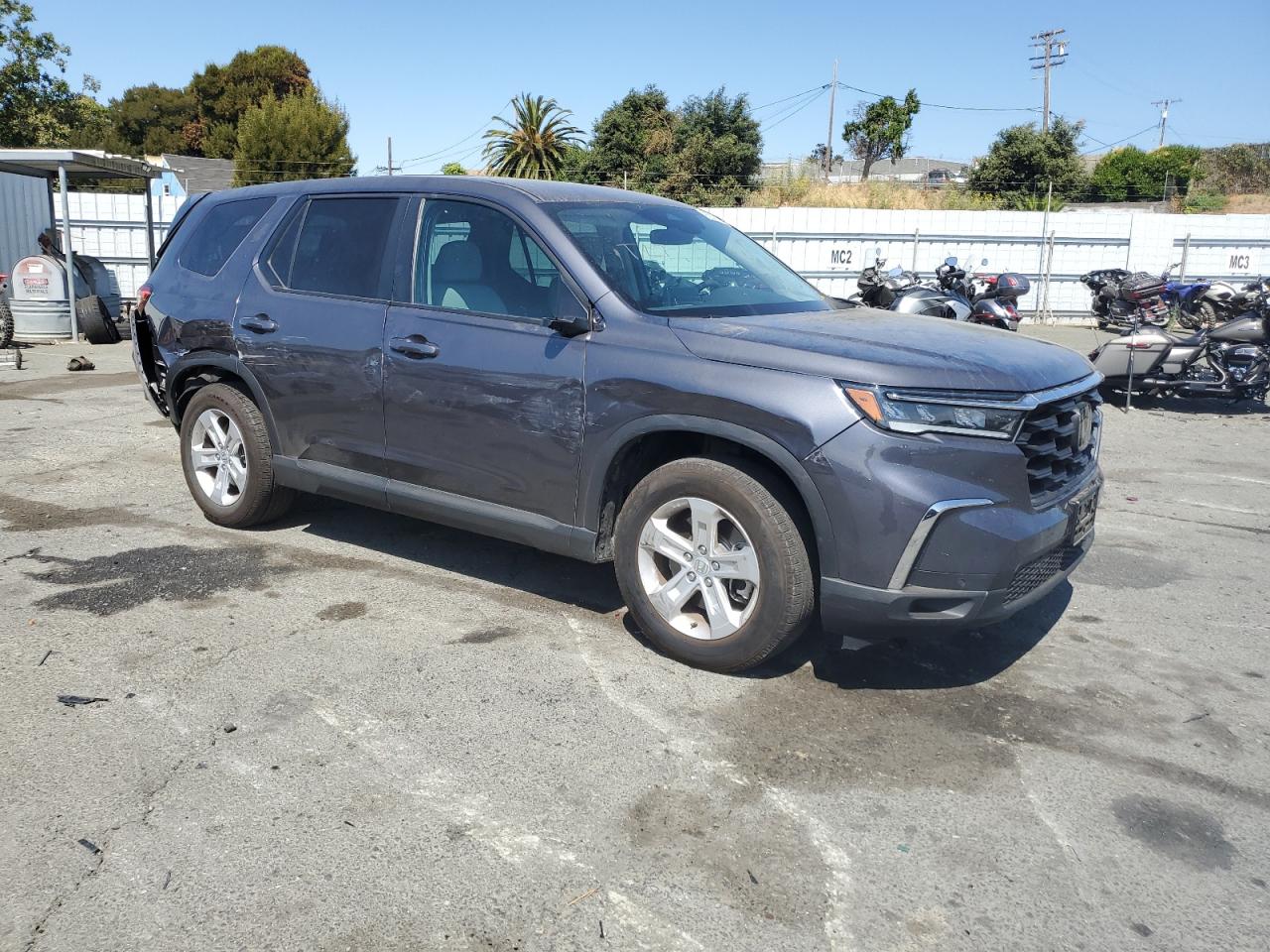 2023 HONDA PILOT LX VIN:5FNYG1H22PB024418