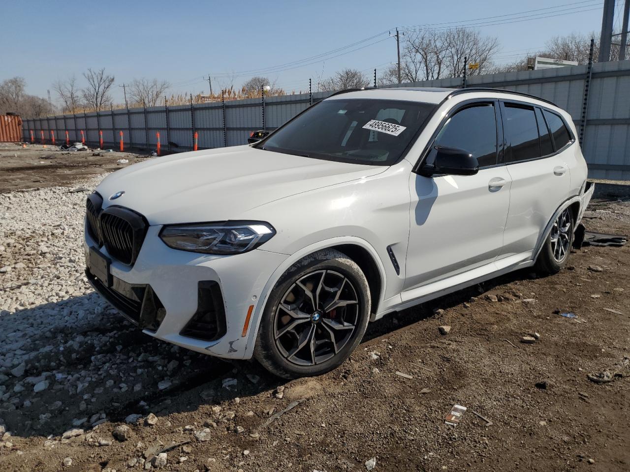 2022 BMW X3 M40I VIN:5UX83DP03N9K37297