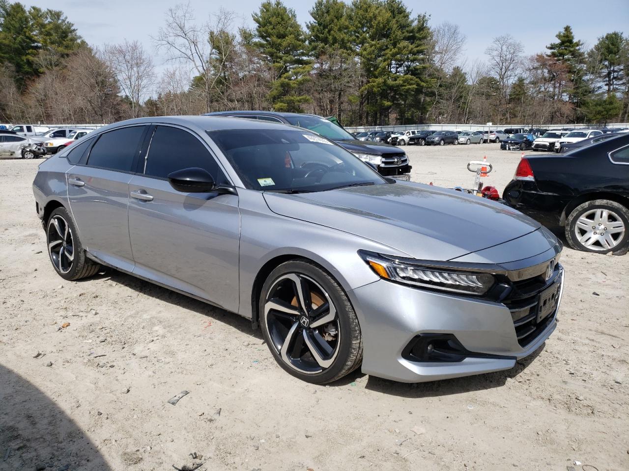 2022 HONDA ACCORD SPORT VIN:1HGCV1F38NA071701