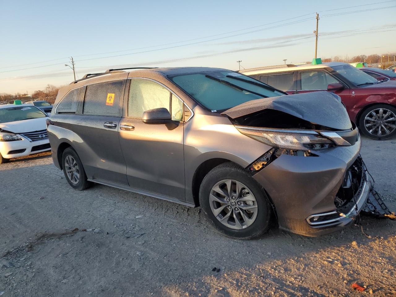 2023 TOYOTA SIENNA XLE VIN:5TDYRKEC2PS175672