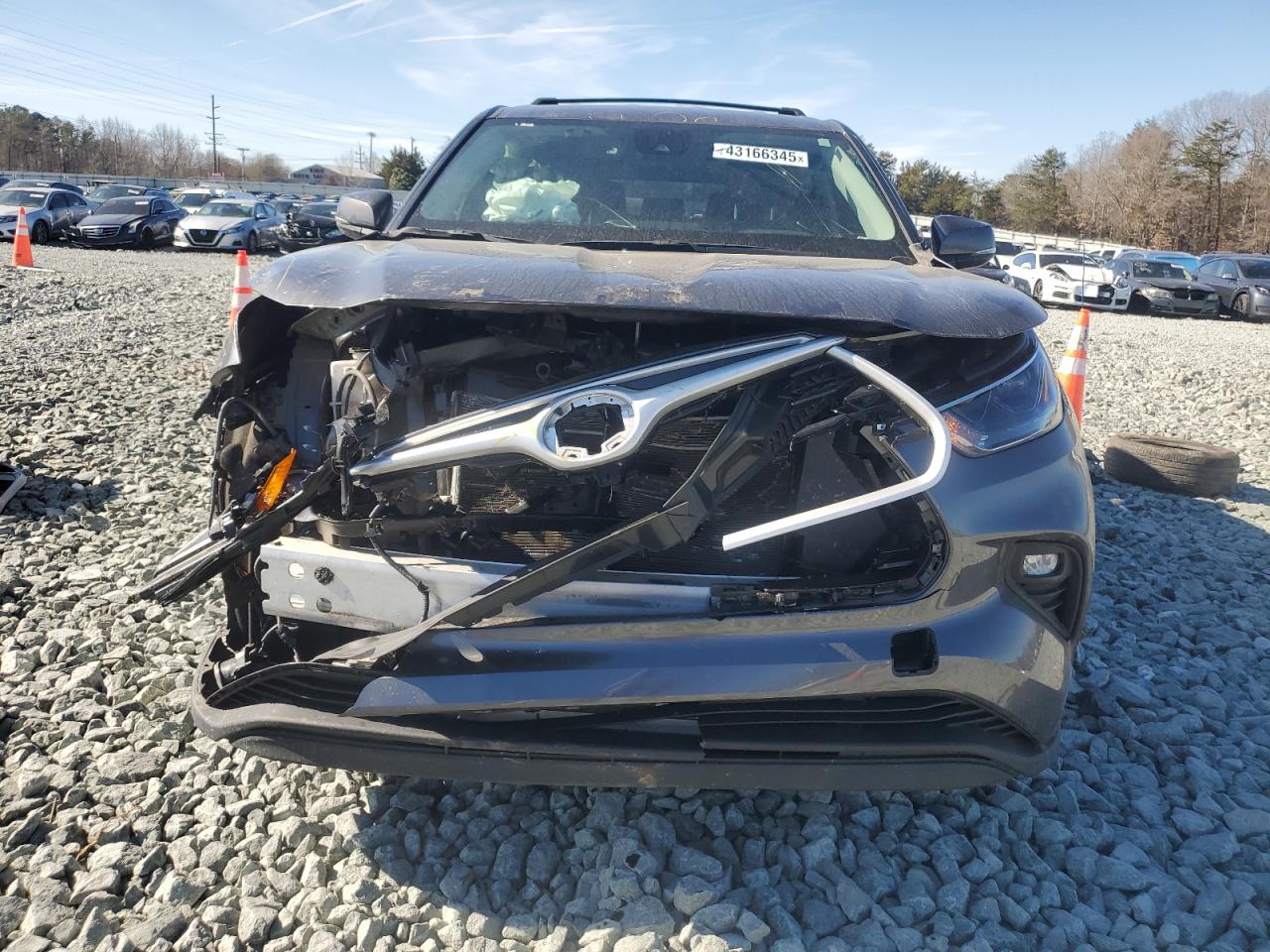 2022 TOYOTA HIGHLANDER L VIN:5TDZZRAH6NS118564