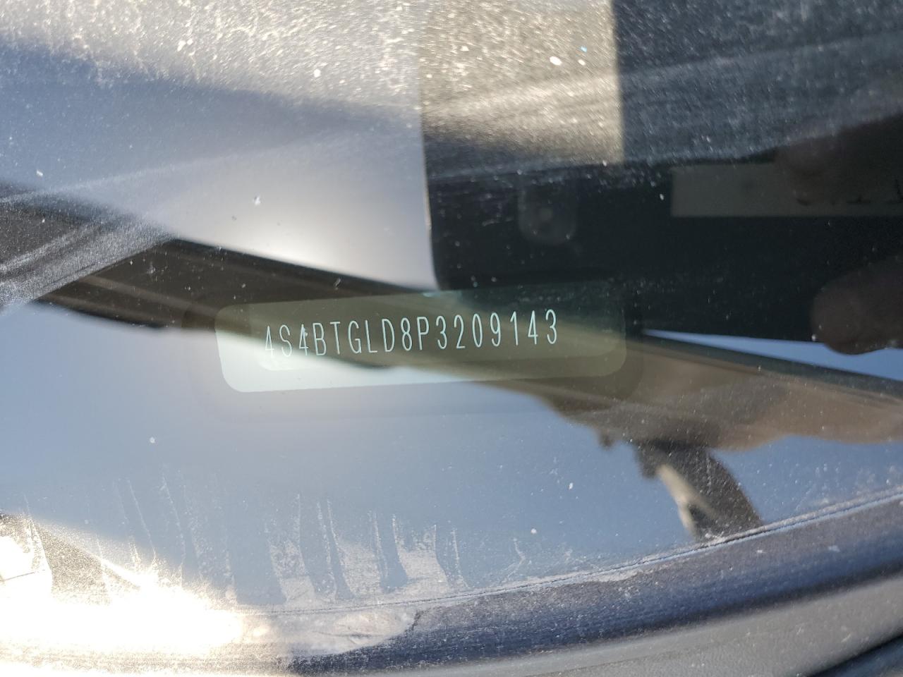 2023 SUBARU OUTBACK ONYX EDITION XT VIN:4S4BTGLD8P3209143