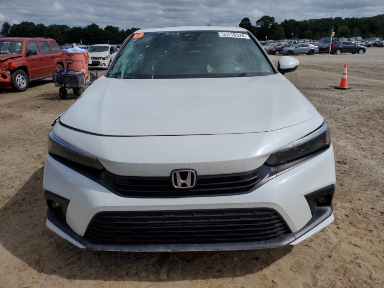 2022 HONDA CIVIC TOURING VIN:2HGFE1F96NH319687