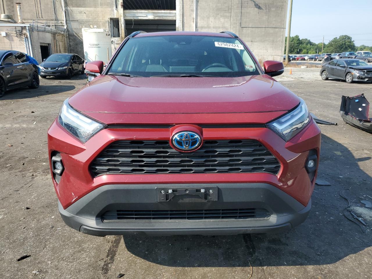 2022 TOYOTA RAV4 XLE PREMIUM VIN:4T3B6RFV5NU087802