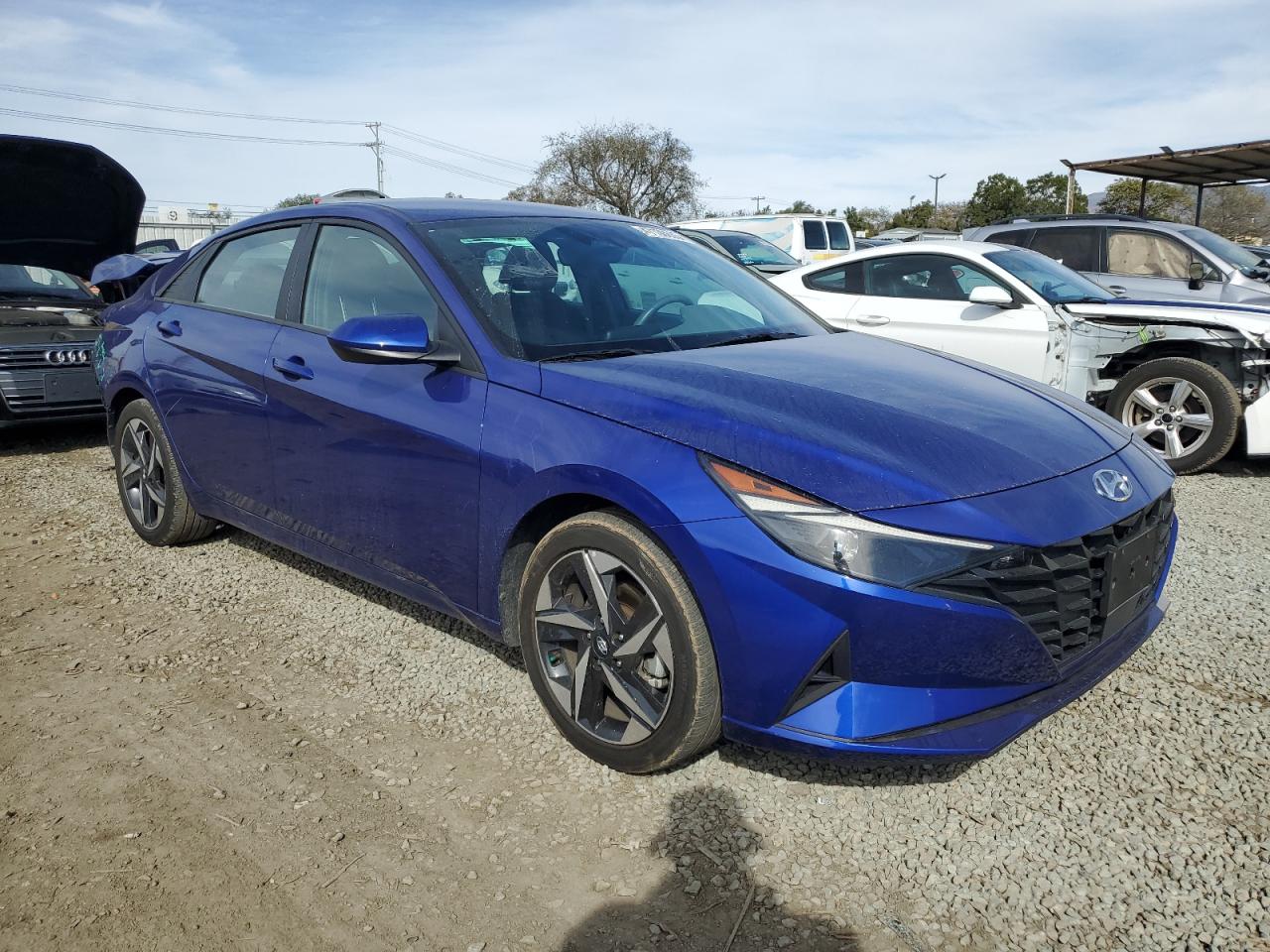 2023 HYUNDAI ELANTRA SEL VIN:KMHLS4AG7PU521984