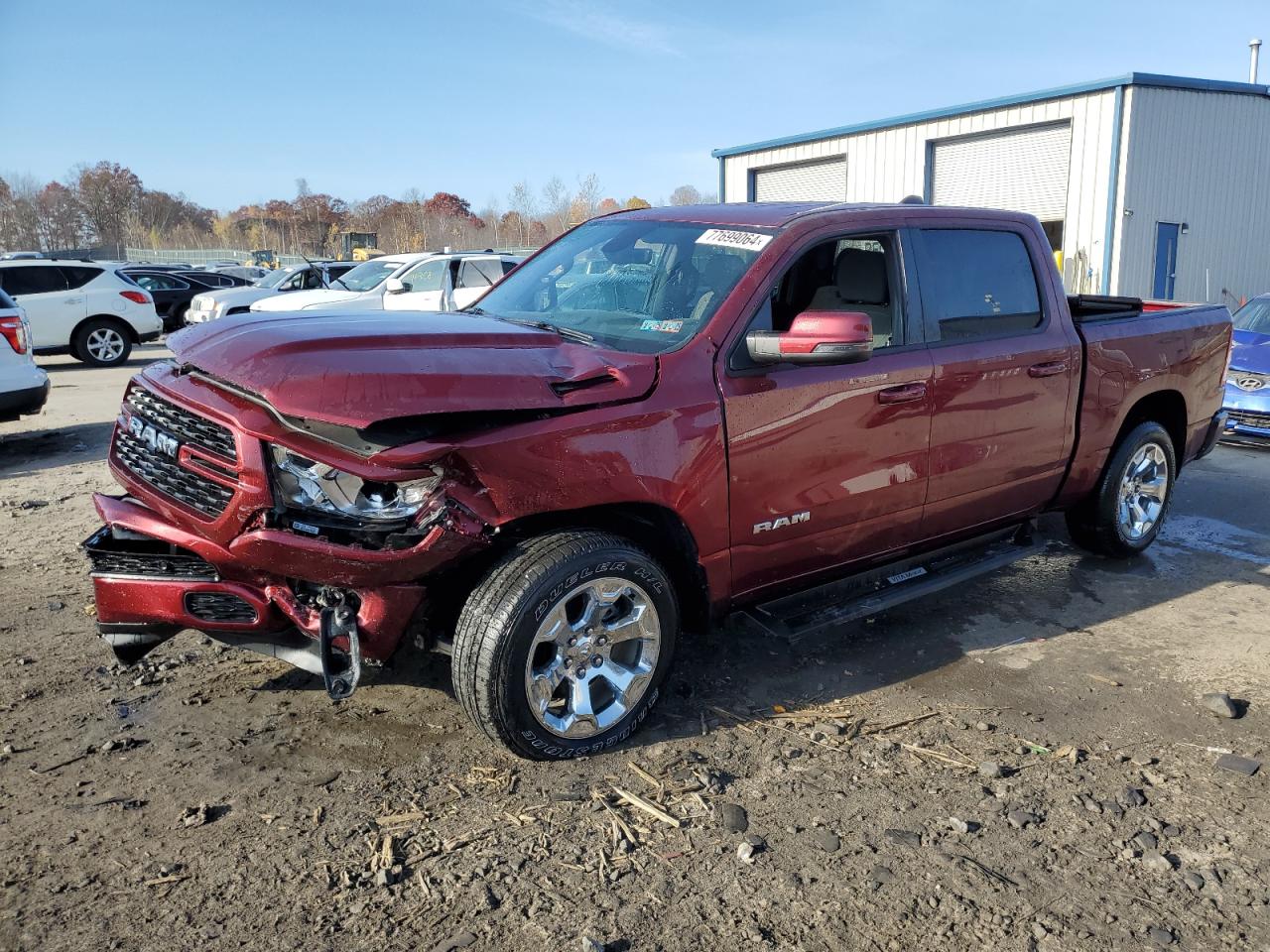 2023 RAM 1500 BIG HORN/LONE STAR VIN:1C6RRFFG9PN569129