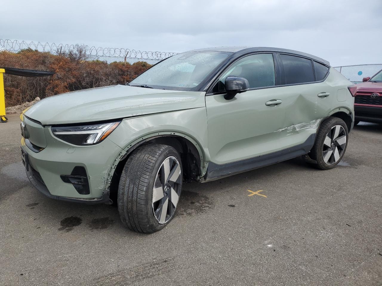 2022 VOLVO C40 P8 RECHARGE ULTIMATE VIN:YV4ED3GB7N2008172