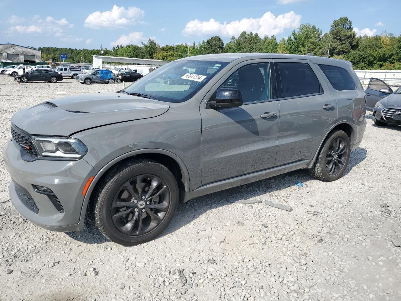 2022 DODGE DURANGO GT VIN:1C4RDHDG9NC159235