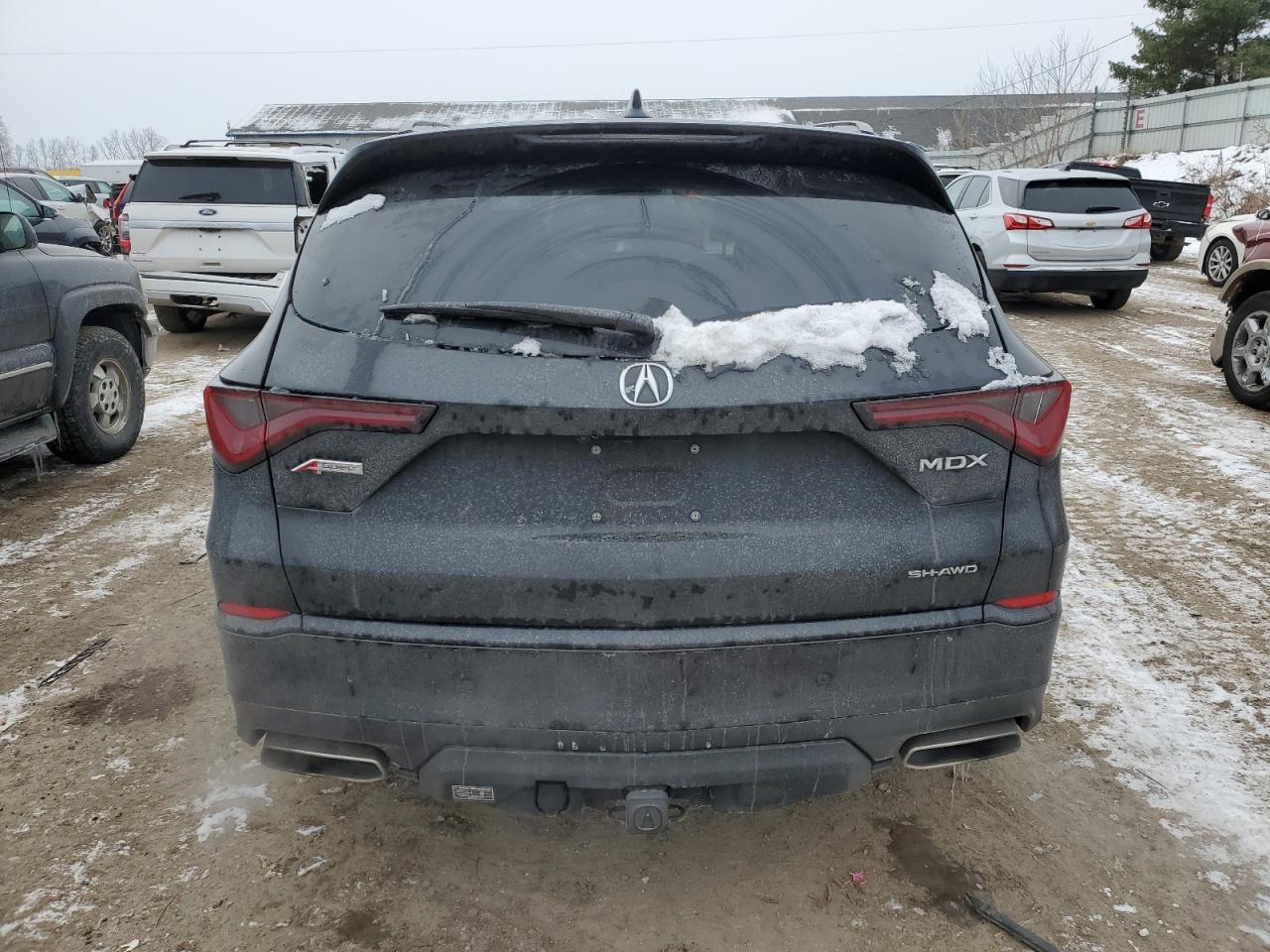 2022 ACURA MDX A-SPEC VIN:5J8YE1H00NL052198