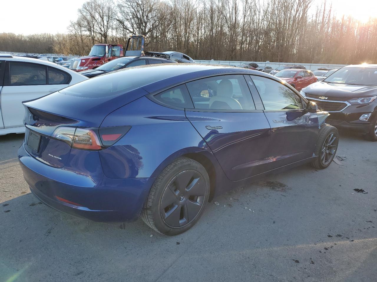 2022 TESLA MODEL 3  VIN:5YJ3E1EBXNF312673