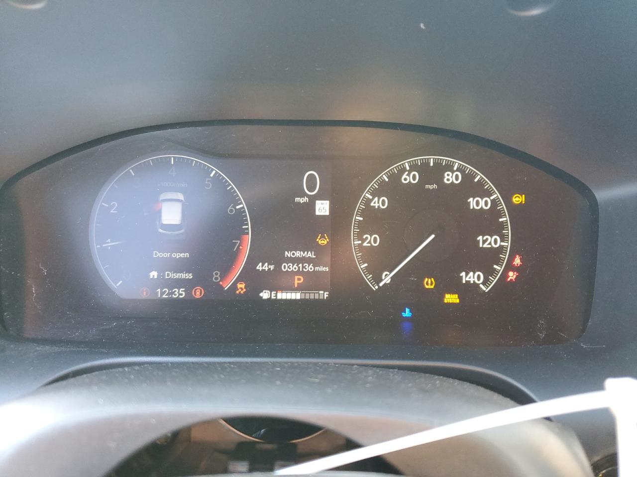 2024 HONDA HR-V SPORT VIN:3CZRZ2H55RM734453
