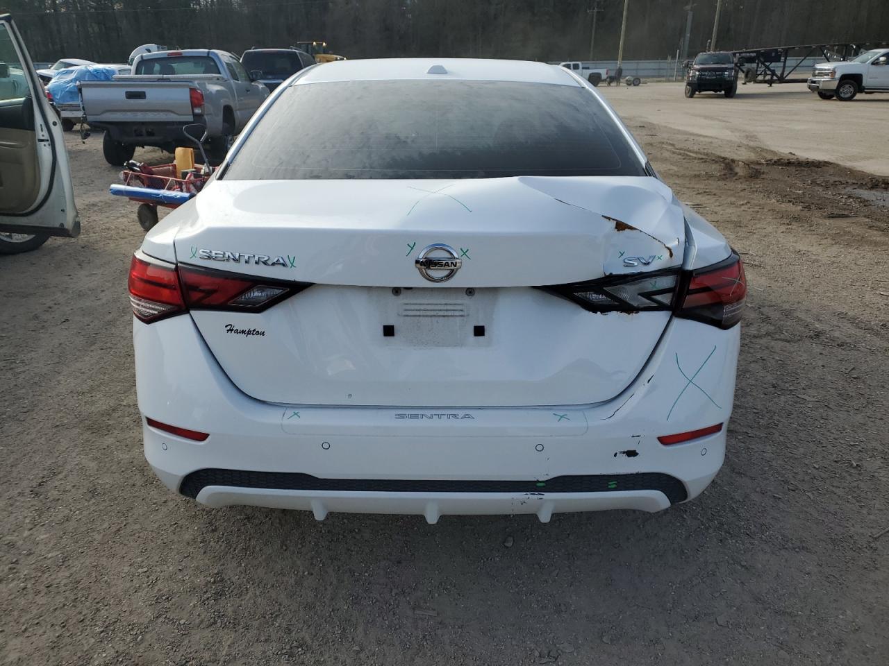 2022 NISSAN SENTRA SV VIN:3N1AB8CV1NY233163