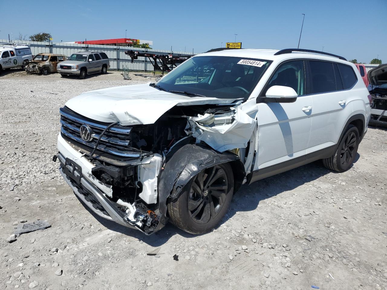 2023 VOLKSWAGEN ATLAS SE VIN:1V2WR2CA0PC545252