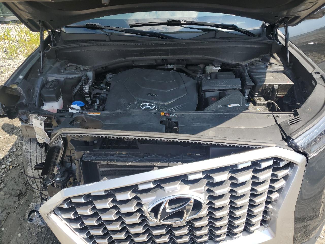 2022 HYUNDAI PALISADE SEL VIN:KM8R3DHE9NU357873