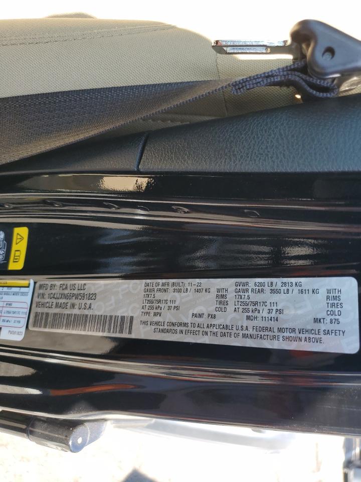 2023 JEEP WRANGLER 4XE VIN:1C4JJXN66PW591823