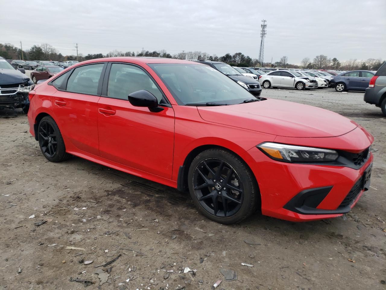 2022 HONDA CIVIC SI VIN:2HGFE1E57NH472528