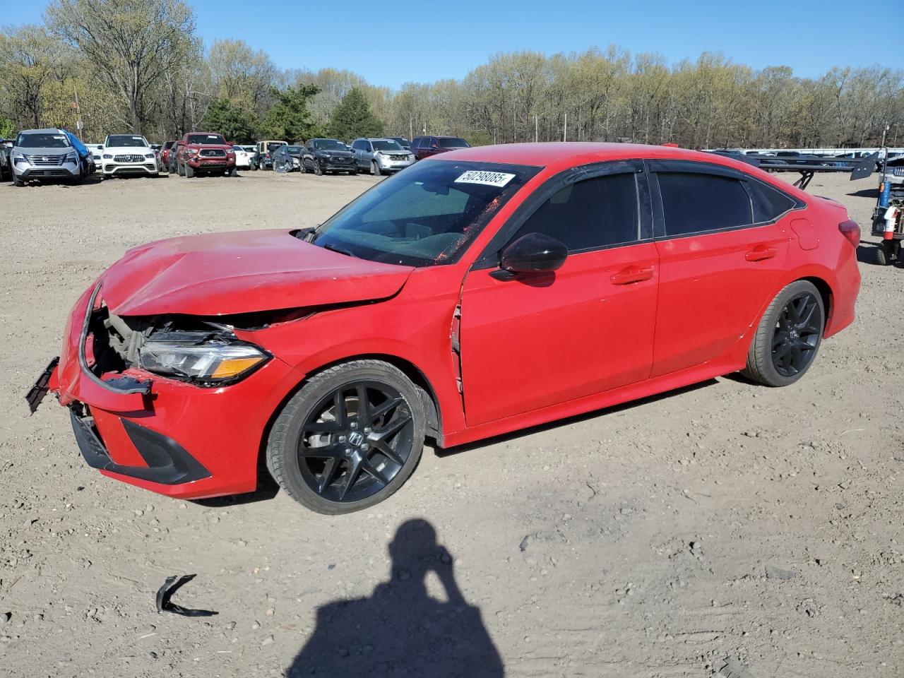 2022 HONDA CIVIC SPORT VIN:2HGFE2F56NH598822