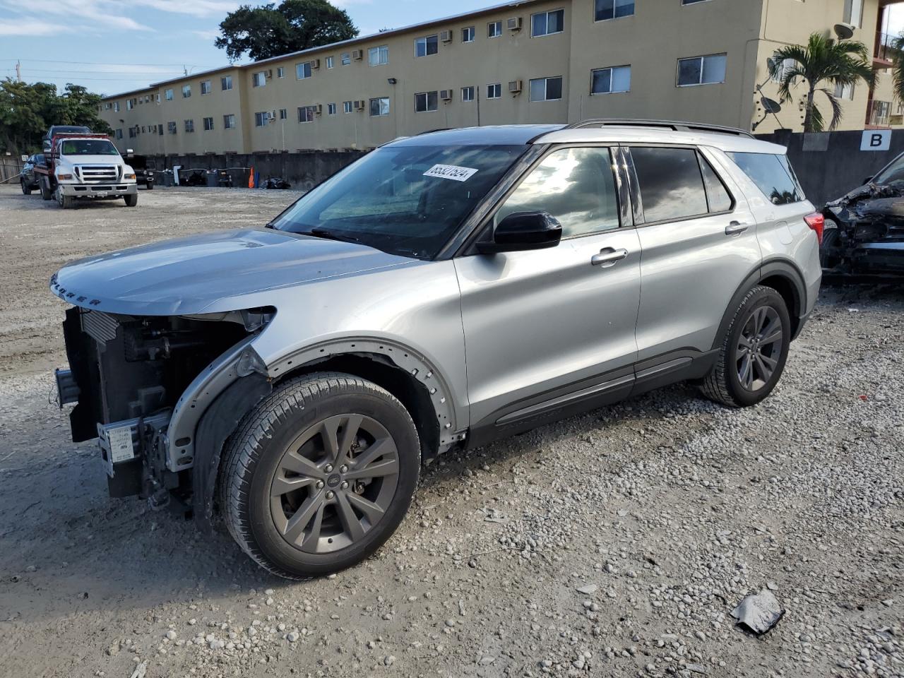 2022 FORD EXPLORER XLT VIN:1FMSK7DH4NGB28652