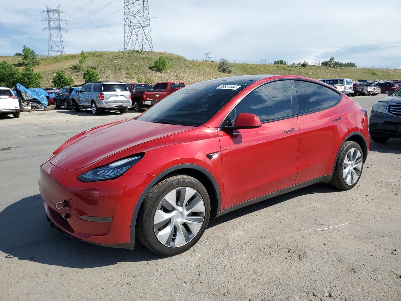 2023 TESLA MODEL Y  VIN:7SAYGDEE8PA055401