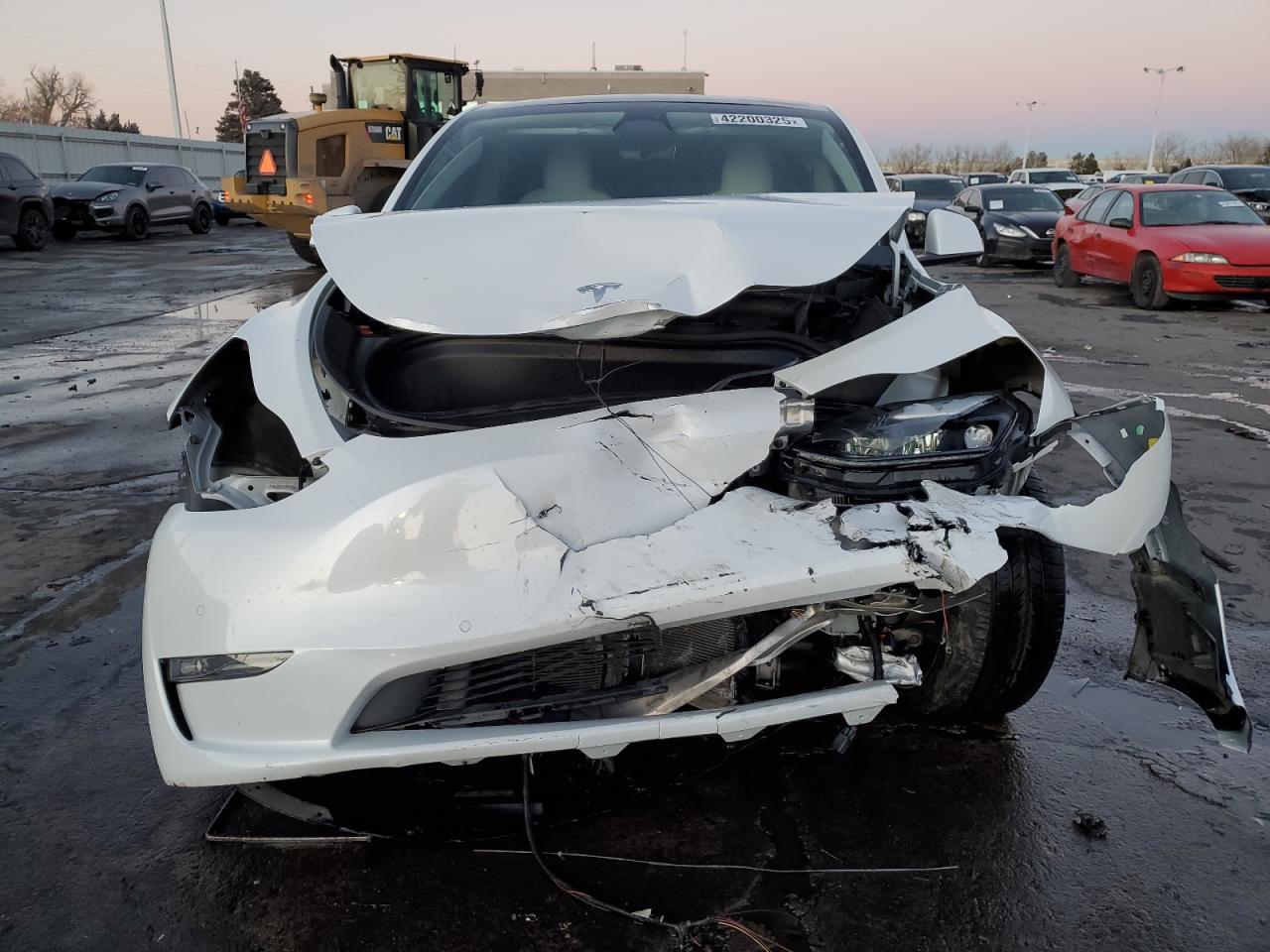2022 TESLA MODEL Y  VIN:7SAYGDEF7NF545885