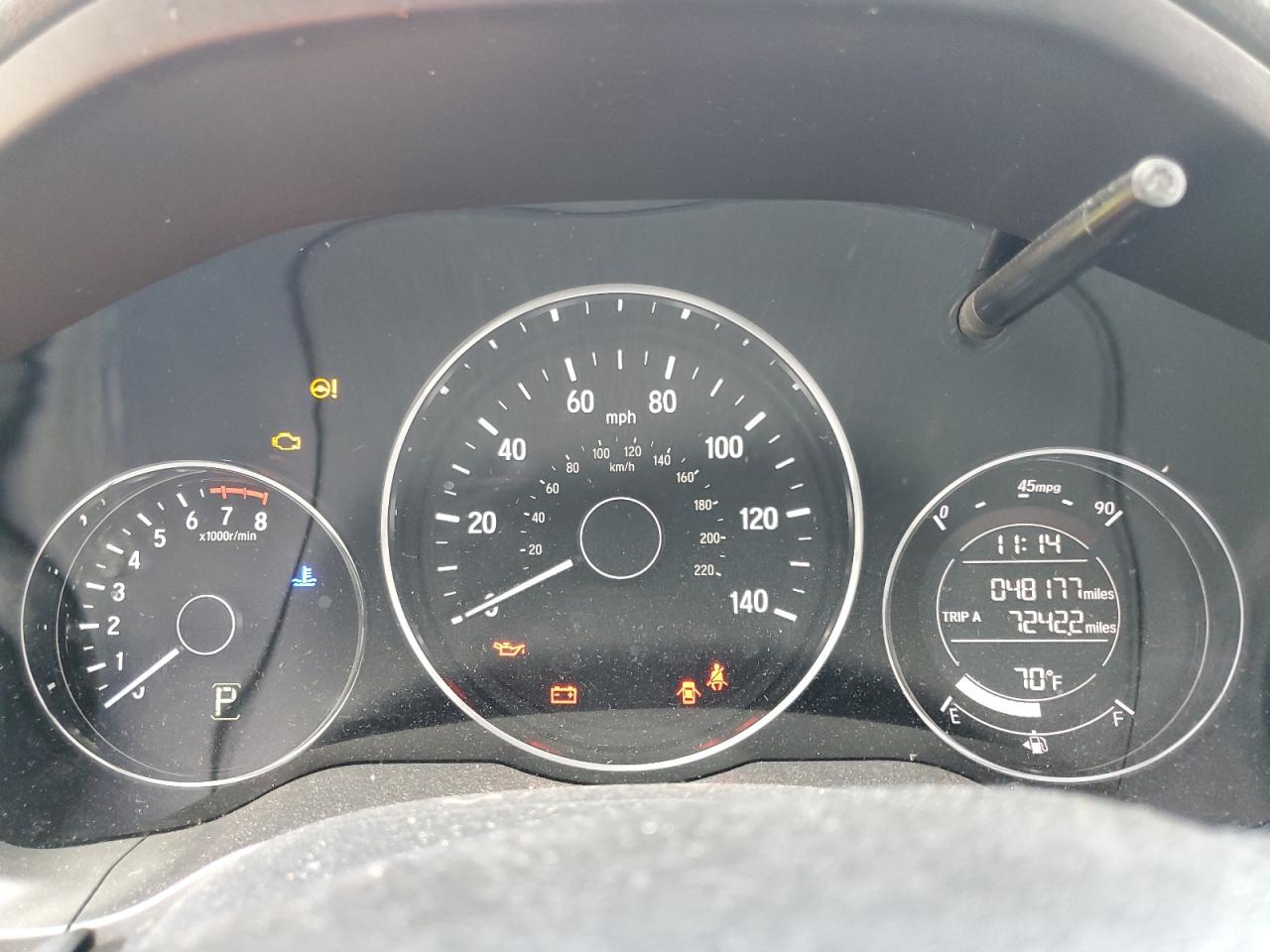 2022 HONDA HR-V LX VIN:3CZRU6H39NM702622