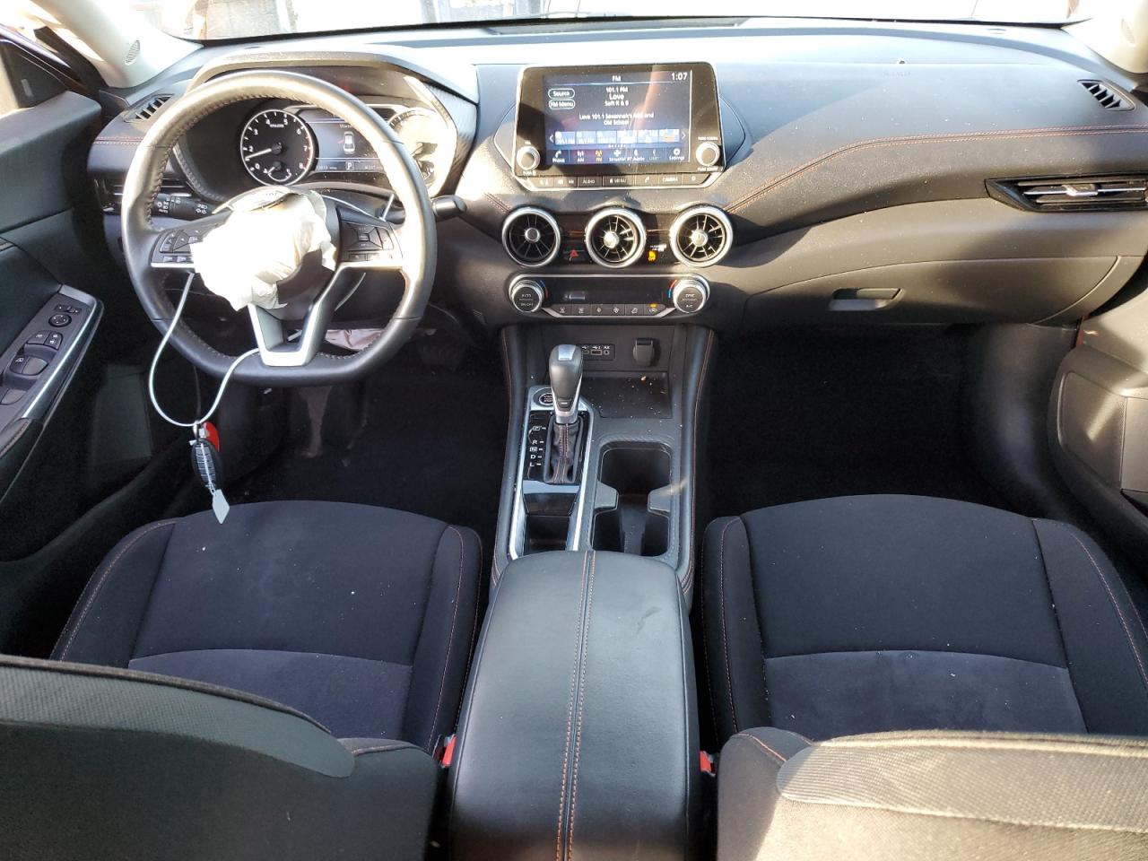 2022 NISSAN SENTRA SR VIN:3N1AB8DV0NY253287