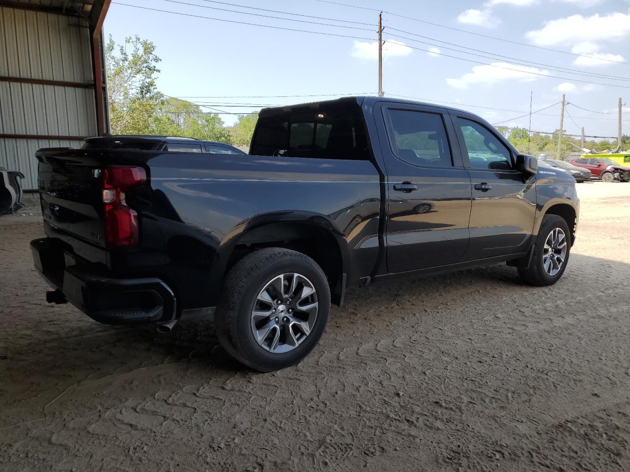 2022 CHEVROLET SILVERADO LTD C1500 RST VIN:1GCPWDED9NZ103792